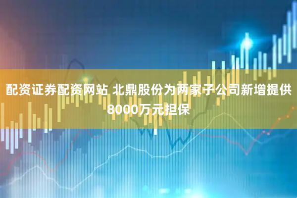 配资证券配资网站 北鼎股份为两家子公司新增提供8000万元担保